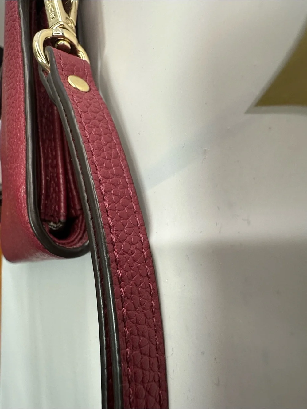Michael Kors Women's Wristlet Wallet - Burgundy/red